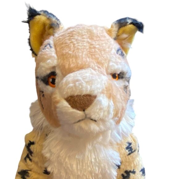 Jane Goodall Institute Paz The Lynx Plush Stuffed Animal Endangered NWT